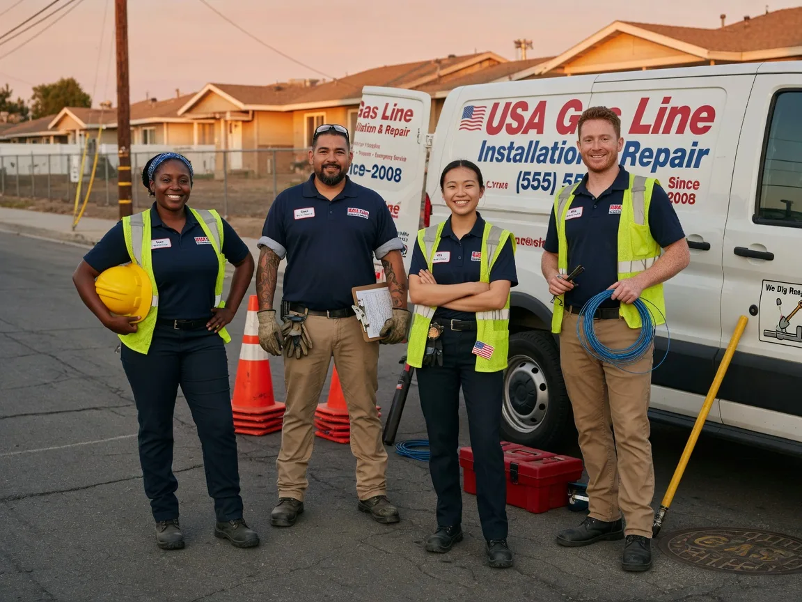 Gas Line Installation company in Nodaway, IA